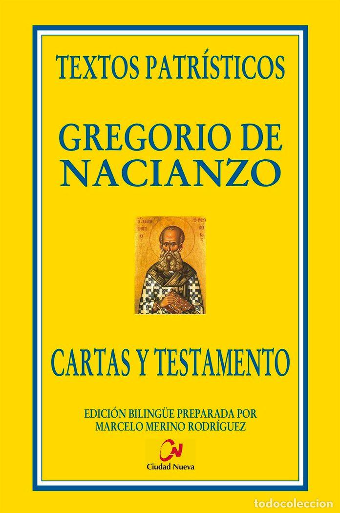 Libros: CARTAS Y TESTAMENTO - GREGORIO NACIANCENO