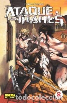 Libros: ATAQUE A LOS TITANES 8 - HAJIME ISAYAMA