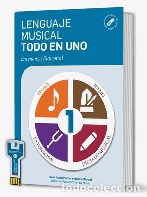 Libros: LENGUAJE MUSICAL TODO EN UNO 1&ordm; NIVEL - PERANDONES MANUEL, MARIA AGUSTINA