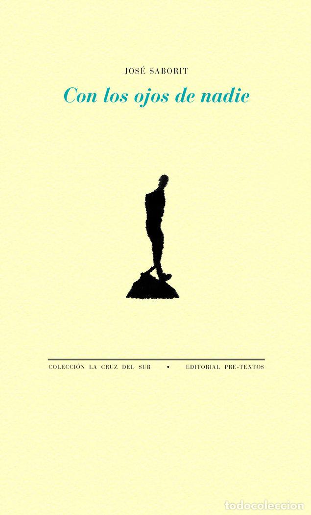 Libros: CON LOS OJOS DE NADIE - SABORIT VIGUER, JOSE
