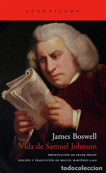 Libros: VIDA DE SAMUEL JOHNSON - BOSWELL, JAMES