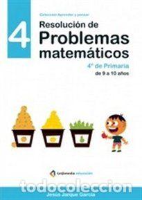 Livros: RESOLUCION DE PROBLEMAS MATEMATICOS 4 - JARQUE GARCIA, JESUS