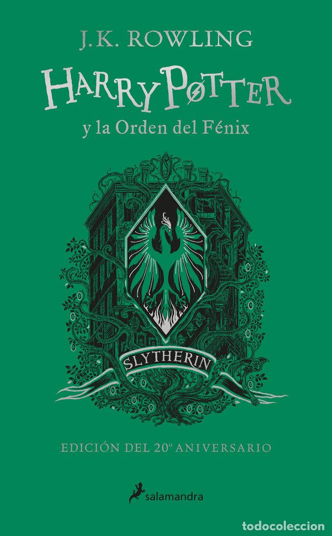 Libros: HARRY POTTER 5 LA ORDEN DEL FENIX SLYTHERIN 20 ANIVERSARIO - ROWLING, J.K.