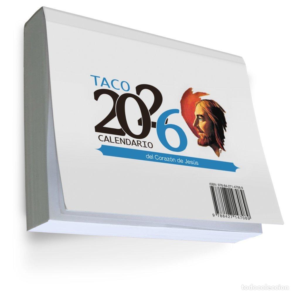 Libri: TACO 2026 CALENDARIO DEL CORAZON DE JESUS NOTAS SIN SOPORTE - AA.VV