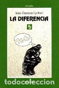 B&uuml;cher: DIFERENCIA - LYOTARD JEAN FRANCOIS