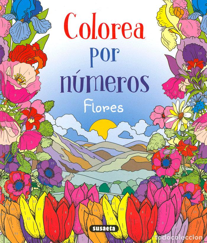 B&uuml;cher: FLORES, COLOREA POR NUMEROS - TRUJILLO, EDUARDO
