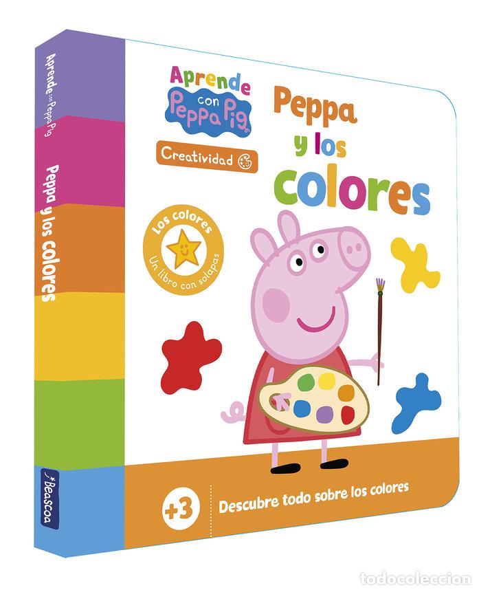 Libros: PEPPA PIG LIBRO DE CARTON PEPPA Y LOS COLORES - HASBRO