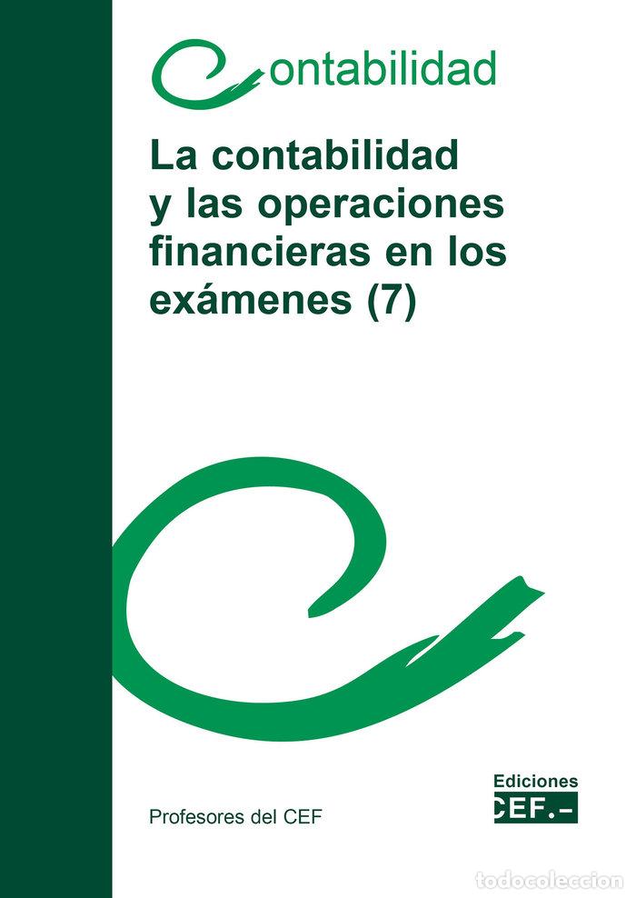 Libros: LA CONTABILIDAD Y LAS OPERACIONES FINANCIERAS EN LOS EXAMENE - PROFESORES DEL CEF