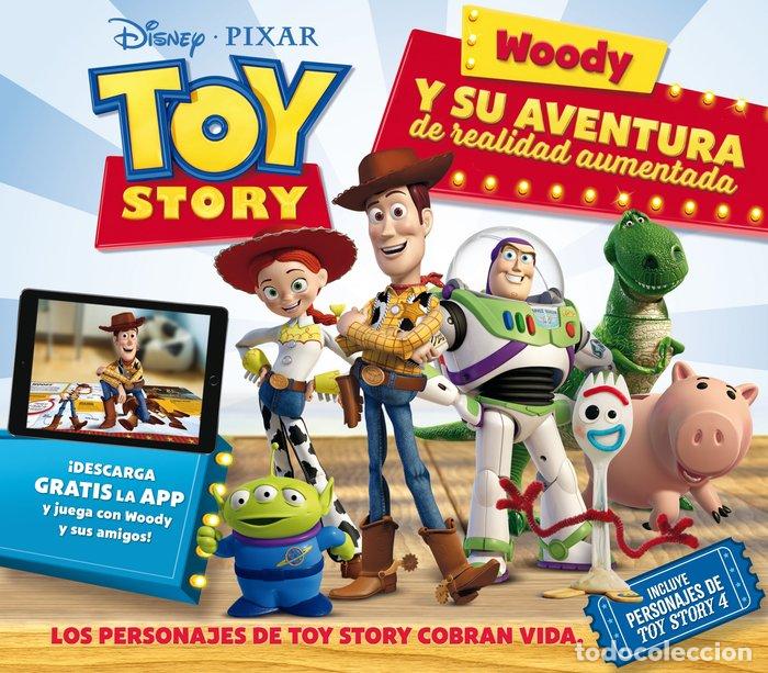 Libros: TOY STORY WOODY Y SU AVENTURA DE REALIDAD AUMENTADA - DISNEY