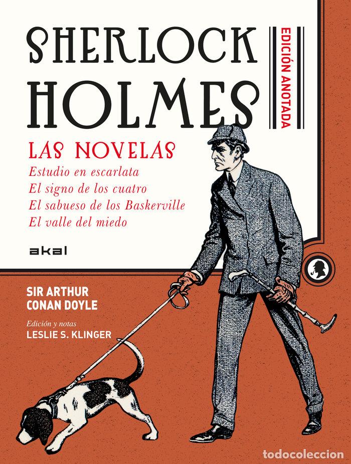 books: SHERLOCK HOLMES ANOTADO,LAS NOVELAS - CONAN DOYLE, SIR ARTHUR
