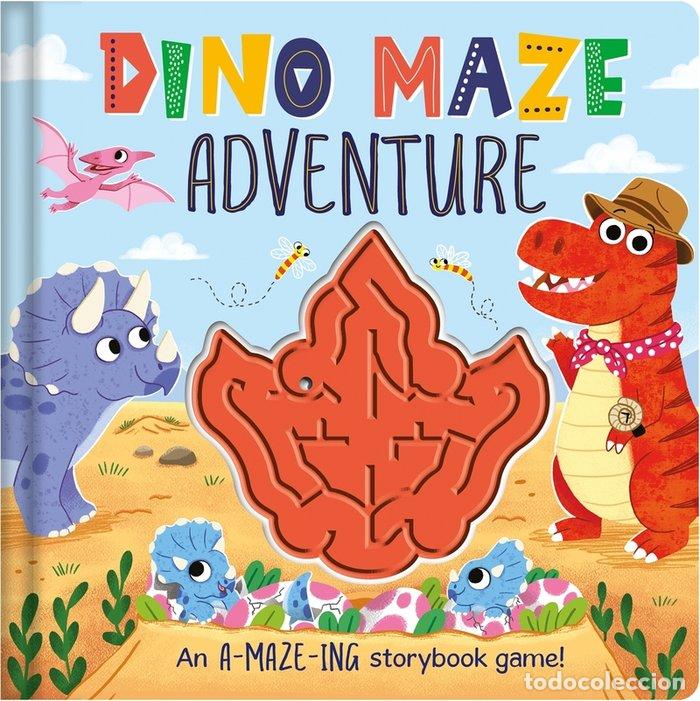 books: DINO MAZE ADVENTURE - AA, VV