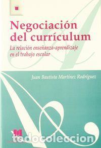 Libros: NEGOCIACION DEL CURRICULUM - AA.VV