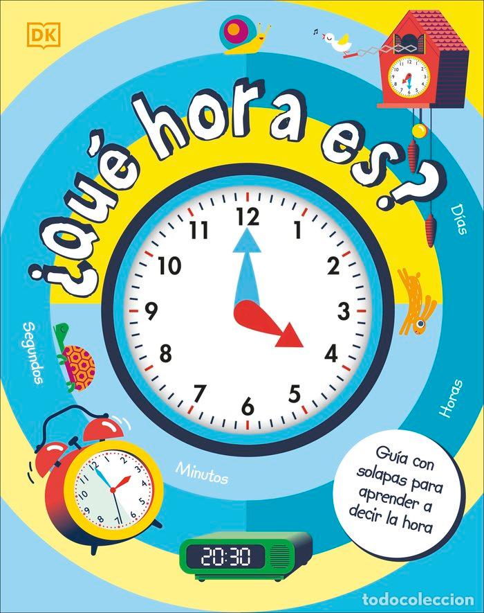 Libros: QUE HORA ES - DK....