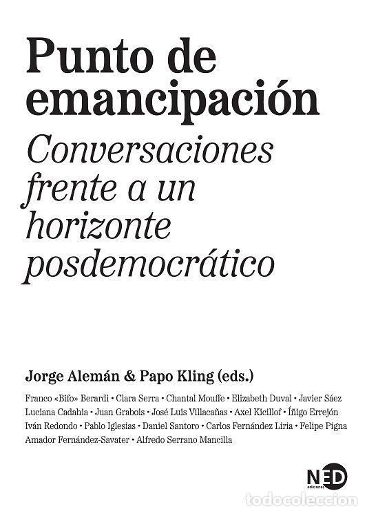 books: PUNTO DE EMANCIPACION - ALEMAN, JORGE