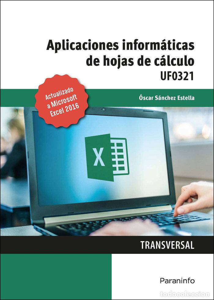 Libros: APLICACIONES INFORMATICAS DE HOJAS DE CALCULO. MICROSOFT EXC - SANCHEZ ESTELLA, OSCAR