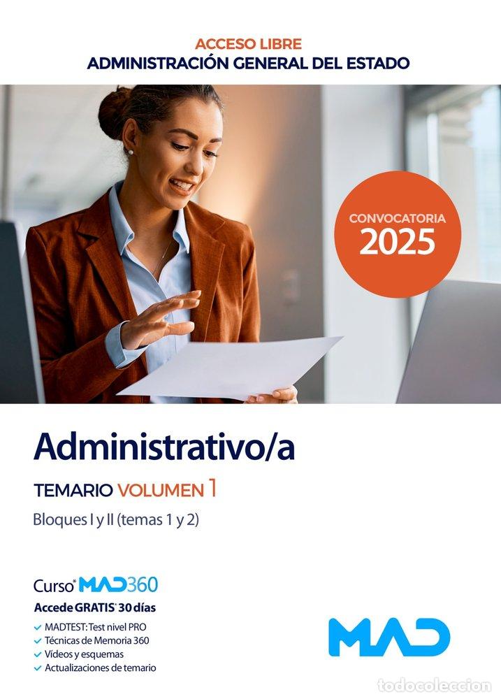 Livres: ADMINISTRATIVO DEL ESTADO TEMARIO 1 BLOQUES I Y II ADMINIST - AA.VV