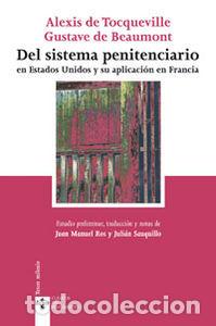 Libros: DEL SISTEMA PENITENCIARIO EN ESTADOS UNIDOS Y APLICACION - TOCQUEVILLE, ALEXIS