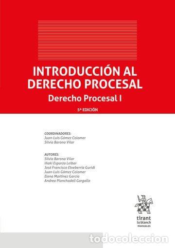 Livres: INTRODUCCION AL DERECHO PROCESAL DERECHO PROCESAL I 5&ordf; EDIC - GOMEZ COLOMER, JUAN LUIS