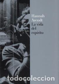 Libros: VIDA DEL ESPIRITU,LA - ARENDT, HANNAH