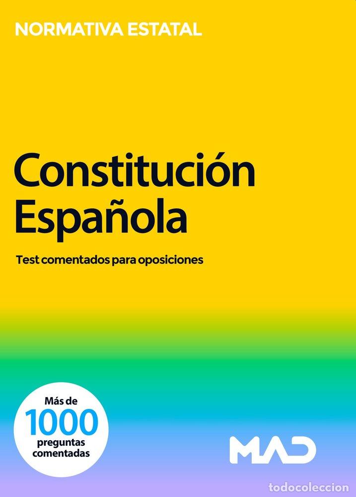 Libri: CONSTITUCION ESPA&Ntilde;OLA TEST COMENTADOS PARA OPOSICIONES - USERO LOPEZ, JUAN CARLOS