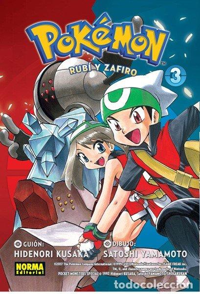 Livres: POKEMON 11 RUBI Y ZAFIRO 3 - HIDENORI KUSAKA