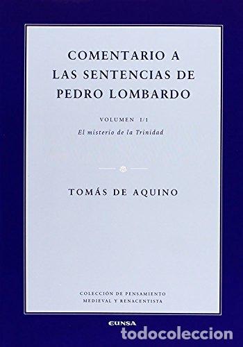 Libri: COMENT.SENTENCIAS PEDRO LOMBARDO VOL1.1 - AQUINO, TOMAS