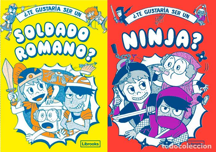 books: TE GUSTARIA SER UN SOLDADO ROMANO O UN NINJA - AA.VV