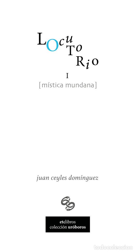 Livres: LOCUTORIO I MISTICA MUNDANA - CEYLES DOMINGUEZ, JUAN