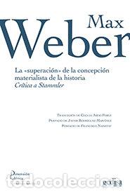 B&uuml;cher: SUPERACION CONCEPCION MATERIALISTA HISTORIA - WEBER, MAX
