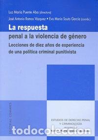 Libri: RESPUESTA PENAL VIOLENCIA DE GENERO - PUENTE ABA, LUZ MARIA