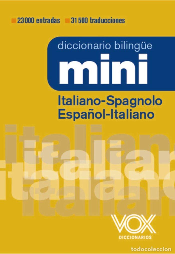 Livros: DICCIONARIO MINI ITALIANO SPAGNOLO ESPA&Ntilde;OL ITALIANO - VOX EDITORIAL