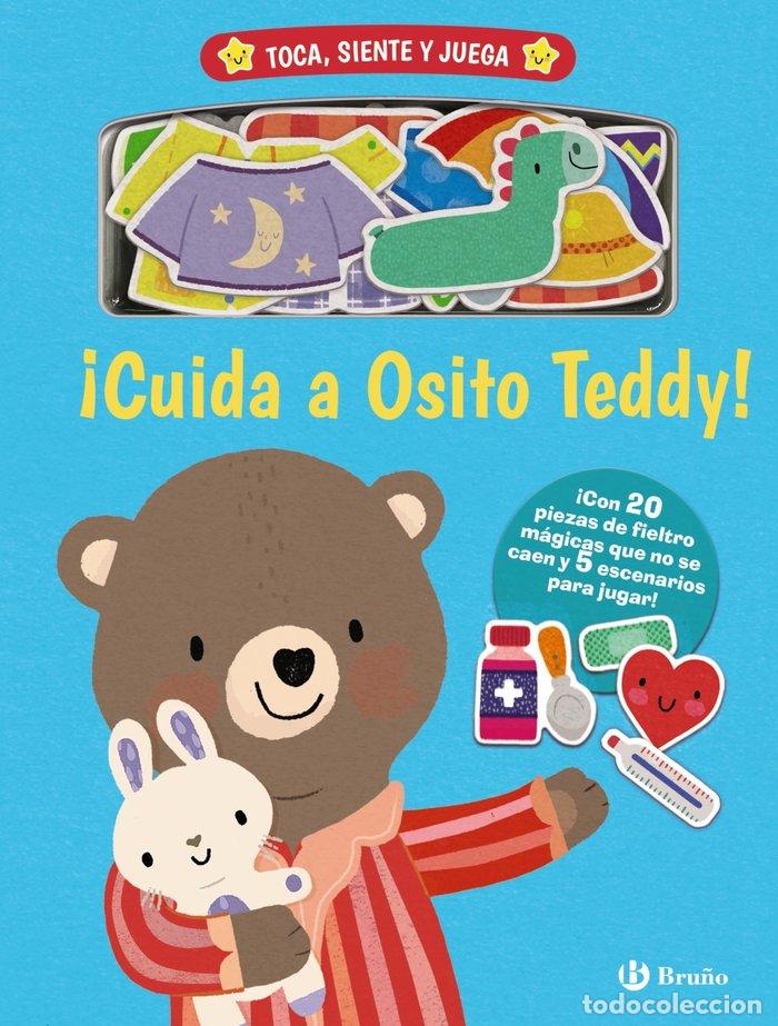 Libros: TOCA SIENTE Y JUEGA CUIDA A OSITO TEDDY - AA.VV.