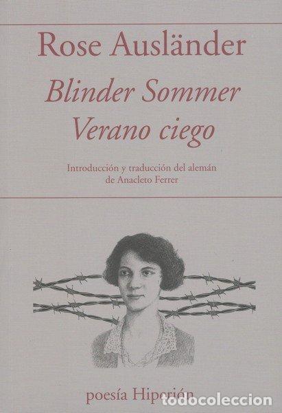 Libros: VERANO CIEGO - GONZALEZ GUILLAMON, EVA