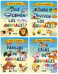 Livres: BUSCA Y COMBINA 4 TITULOS - AA.VV