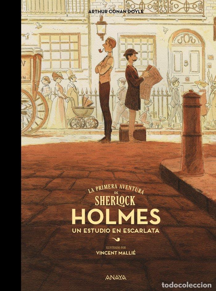 Livros: ESTUDIO EN ESCARLATA LA PRIMERA AVENTURA DE SHERLOCK HOLMES - DOYLE, ARTHUR CONAN