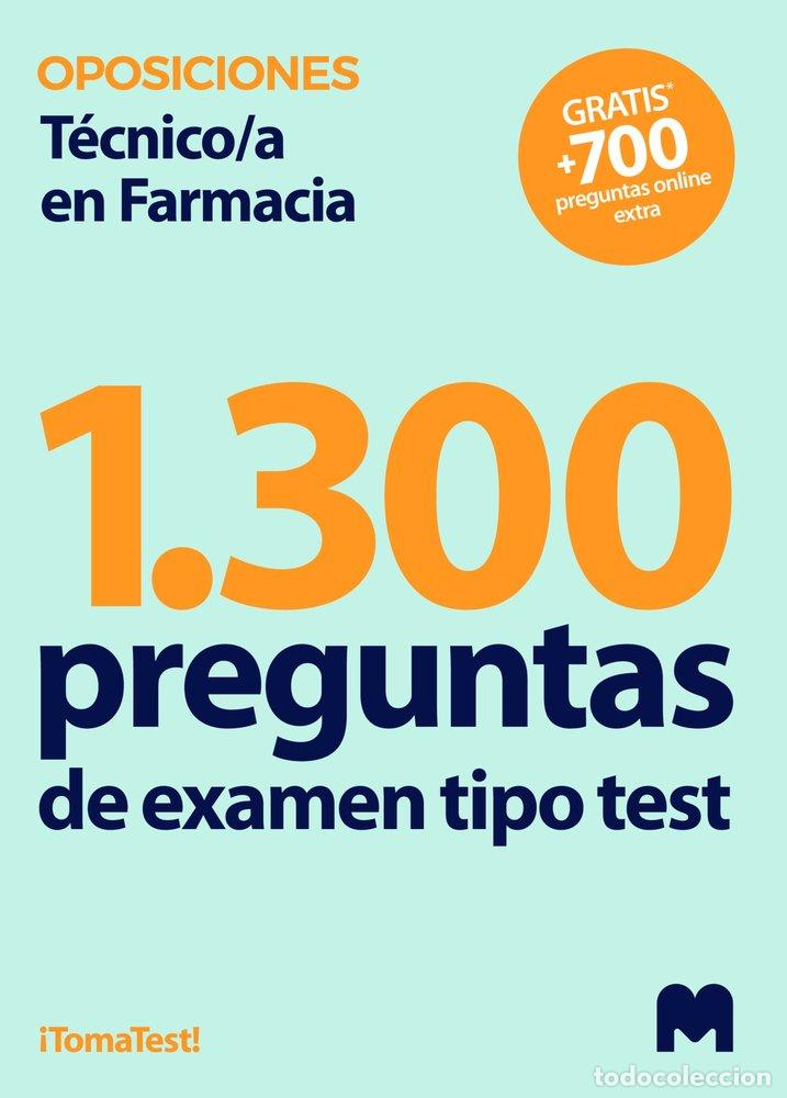 Libros: 1300 PREGUNTAS DE EXAMEN TIPO TEST PARA OPOSICIONES A TECNI - GARCIA BERMEJO, M&ordf; JOSE