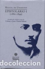 Libros: MIGUEL DE UNAMUNO EPISTOLARIO I 1880-1899 - JEAN-CLAUDE RABATE