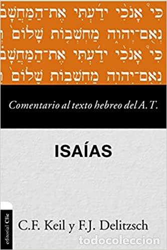books: COMENTARIO AL TEXTO HEBREO DEL ANTIGUO TESTAMENTO - ISAIAS - FRANZ JULIUS DELITZSCH