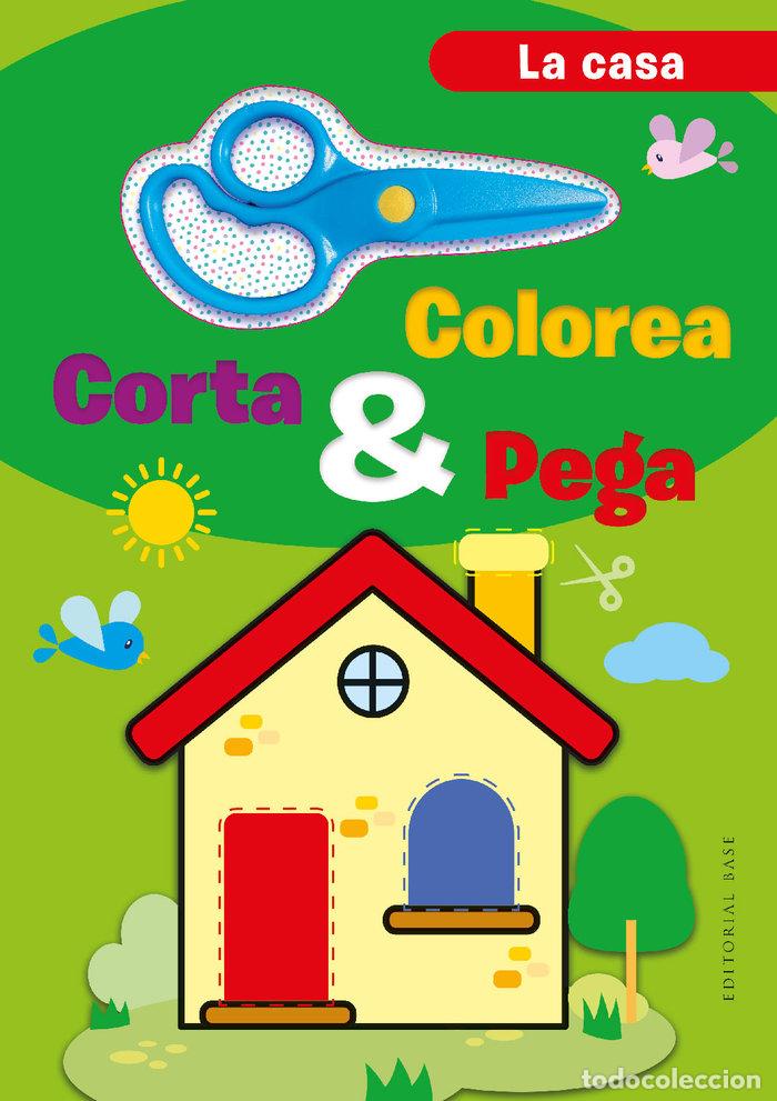 Libros: COLOREA CORTA Y PEGA EN CASA - CARAMEL