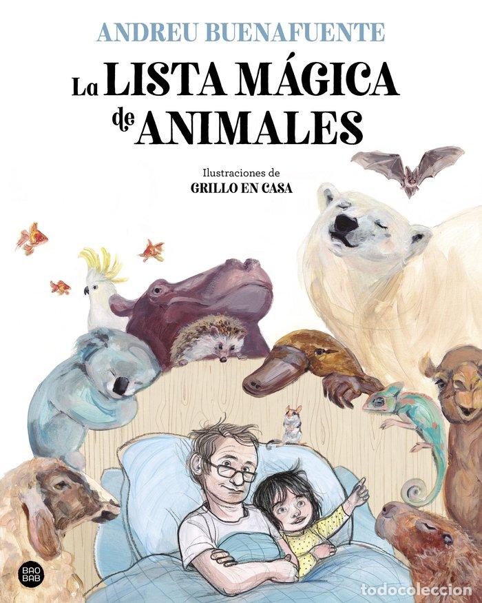 Libros: LA LISTA MAGICA DE ANIMALES - ANDREU BUENAFUENTE, GRILLO EN CASA