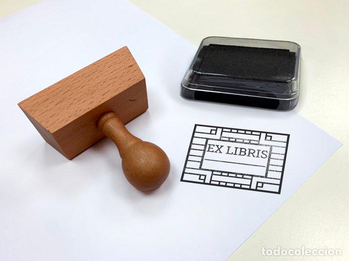 books: SELLO EXLIBRIS CON MANGO SELLO DEL LECTOR - AA.VV