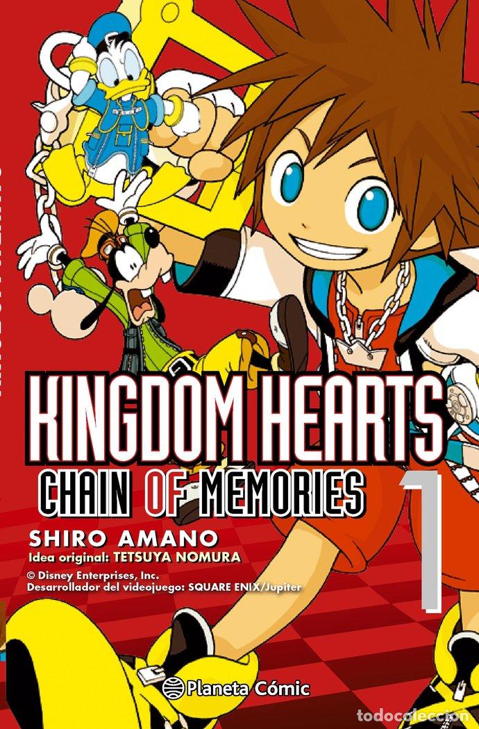 Livres: KINGDOM HEARTS CHAIN OF MEMORIES 1 - AMANO, SHIRO