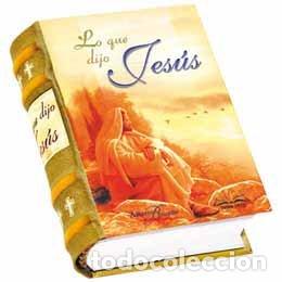 books: LO QUE DIJO JESUS (LIBRO MINIATURA) - .