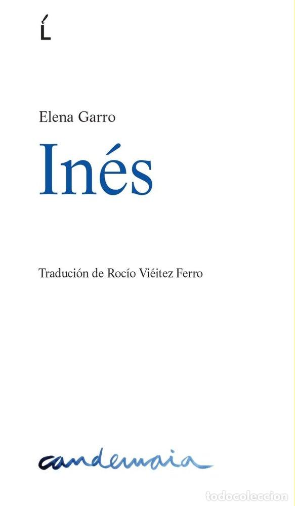 Libros: INES - GARRO, ELENA.
