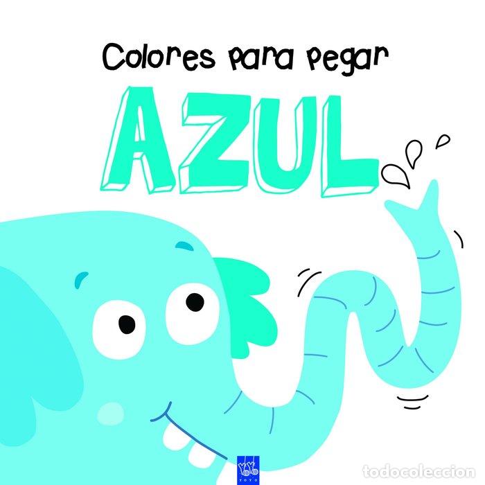 Libros: COLORES PARA PEGAR AZUL - AA.VV