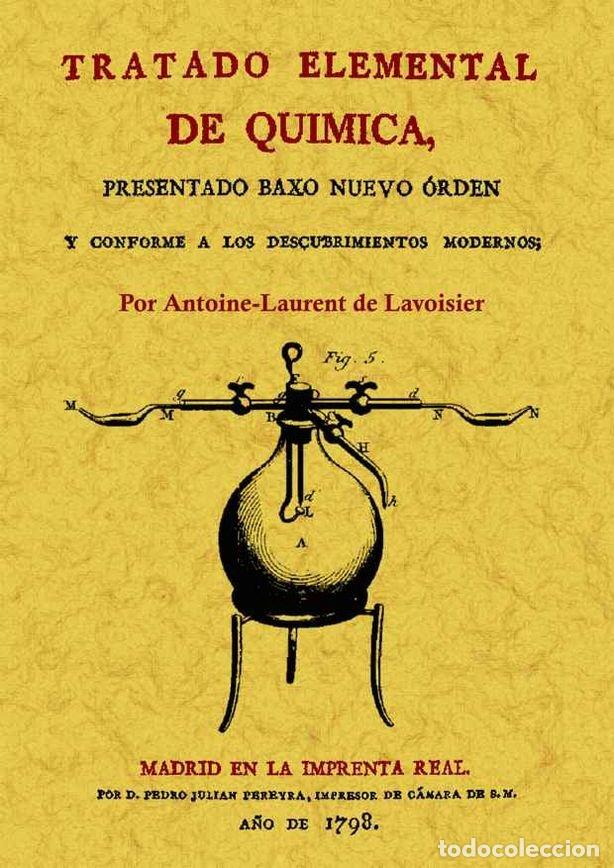 books: TRATADO ELEMENTAL DE QUIMICA - LAVOISIER, ANOINE-LAURENT DE