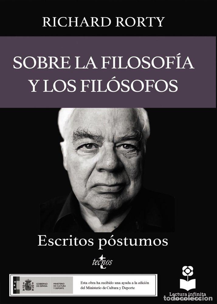 Libros: SOBRE LA FILOSOFIA Y LOS FILOSOFOS - RORTY, RICHARD