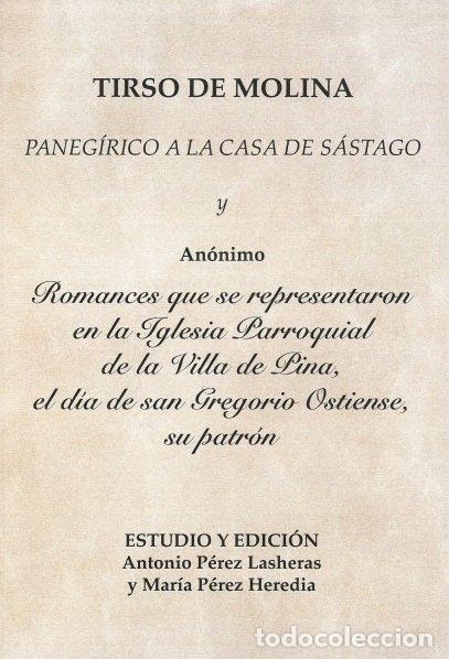 Livres: PANEGIRICO A LA CASA DE SASTAGO - DE MOLINA, TIRSO