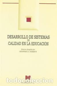 Livros: DESARROLLO DE SISTEMAS DE CALIDAD EN LA EDUCACION - AA.VV