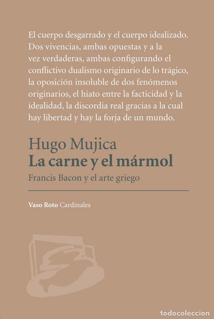 books: CARNE Y EL MARMOL,LA - MUJICA, HUGO
